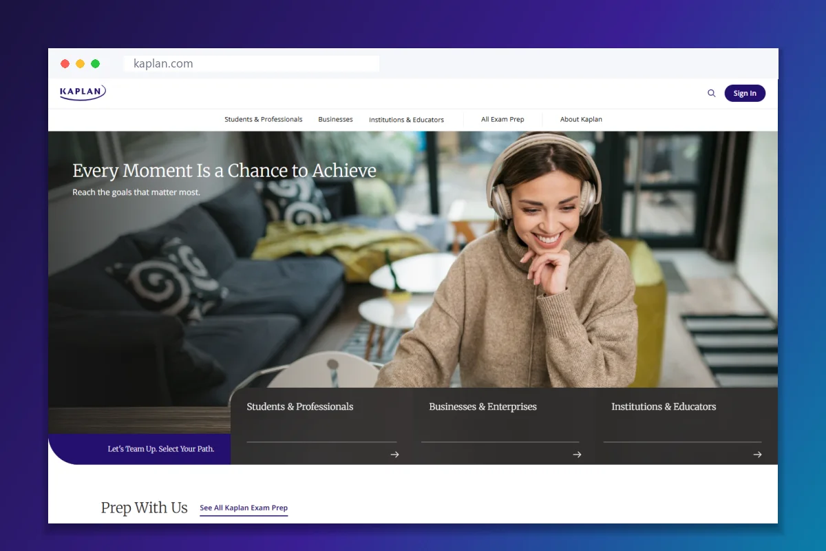 Kaplan — Global Education Website